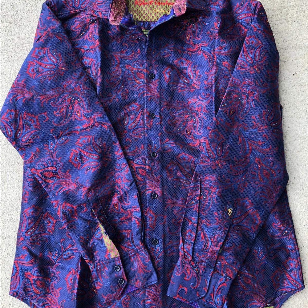 Robert graham Doosland stane silk limited ed shirt - Picture 2 of 8